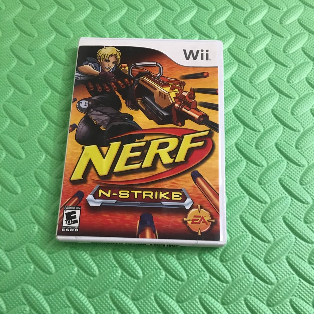 NERF N-STRIKE Nintendo wii game